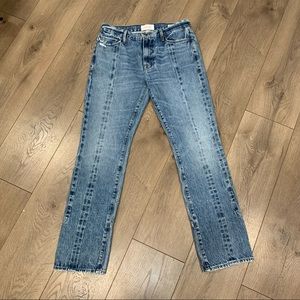FRAME le high straight jeans size 26